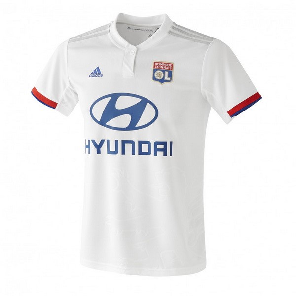 Camiseta Lyon Replica Primera Ropa 2019/20 Blanco